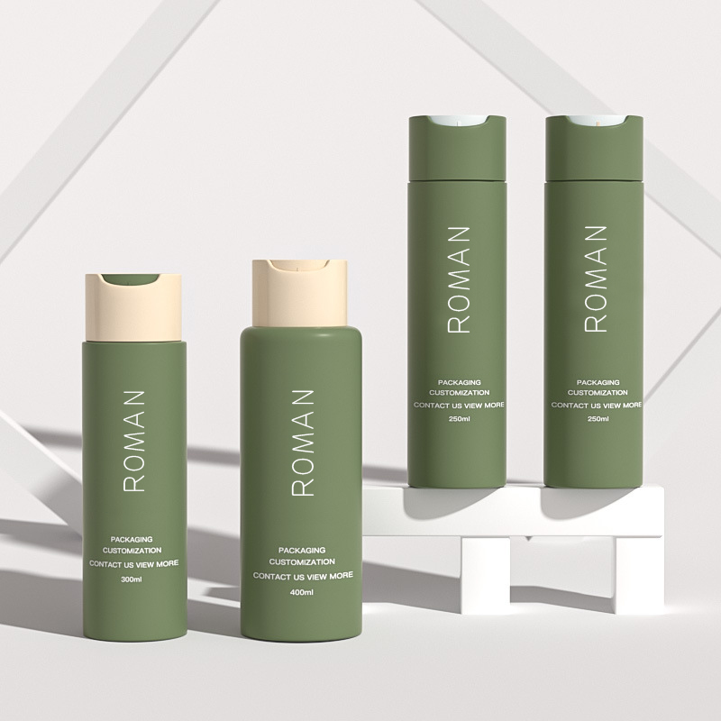 100 مل 200 مل 250 مل 500 مل تعبئة مستحضرات التجميل ضغط البلاستيك زجاجة شامبو الحيوانات الأليفة زجاجة محلول مع غطاء القرص