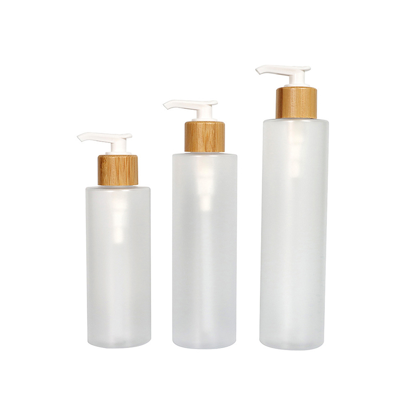 زجاجات شامبو بلاستيكية للحيوانات الأليفة بمضخة رش من الخيزران المتجمد مع غطاء 120 مل زجاجات شامبو بلاستيكية للحيوانات الأليفة بمضخة رش من الخيزران المتجمد مع غطاء 120 مل