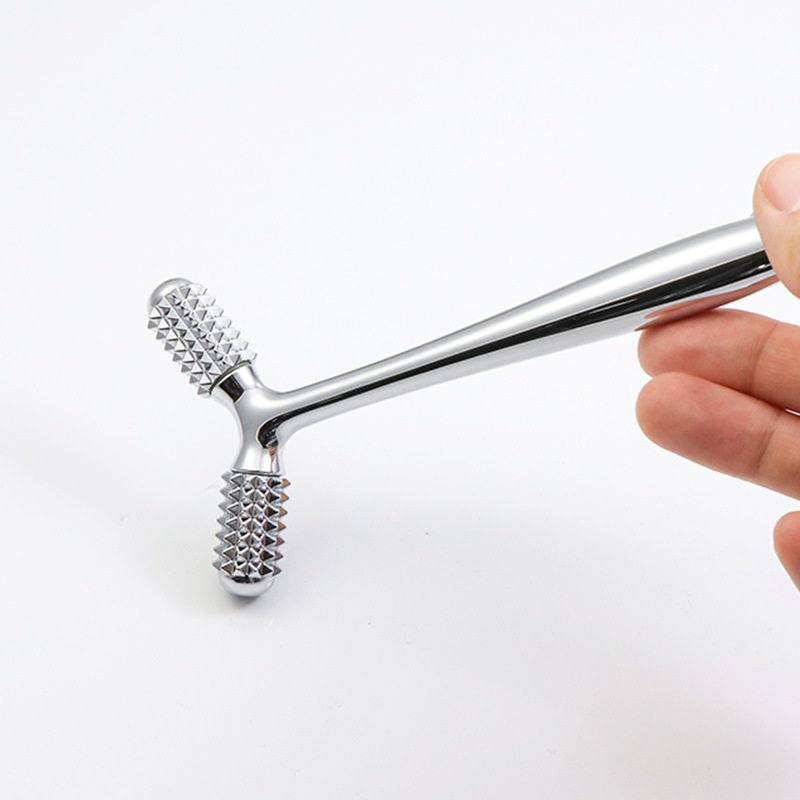 مجموعة هدايا للعناية بالجمال على شكل حرف Y، أسطوانة صغيرة ثلاثية الأبعاد بمقبض معدني، مدلك منزلي، مدلك استرخاء للوجه والعين مجموعة هدايا للعناية بالجمال على شكل حرف Y، أسطوانة صغيرة ثلاثية الأبعاد بمقبض معدني، مدلك منزلي، مدلك استرخاء للوجه والعين