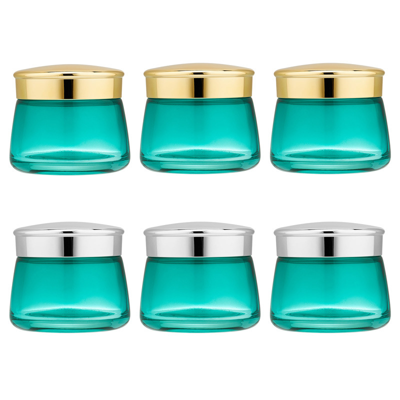 مرطبان زبدة الجسم الفارغ للعناية بالبشرة بغطاء ذهبي مرطبان زبدة الجسم الفارغ للعناية بالبشرة بغطاء ذهبي