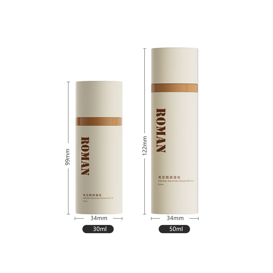 30 مل 50 مل 80 مل 100 مل بيج قابلة لإعادة الملء زجاجة مضخة بدون هواء حاويات أساس للسفر زجاجة مضخة مستحضرات التجميل بدون هواء للغسول وكريم الوجه 30 مل 50 مل 80 مل 100 مل بيج قابلة لإعادة الملء زجاجة مضخة بدون هواء حاويات أساس للسفر زجاجة مضخة مستحضرات التجميل بدون هواء للغسول وكريم الوجه