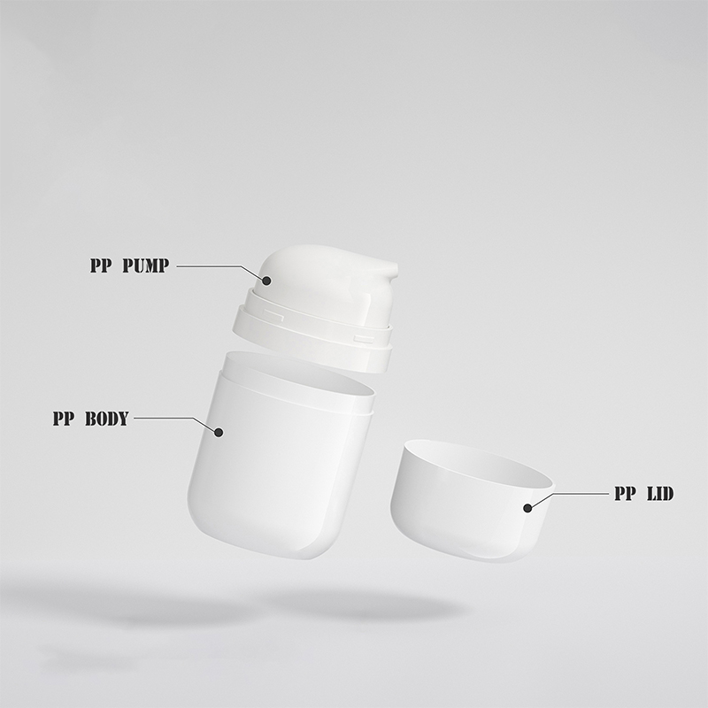 50 مللي 80 مللي 100 مللي زجاجات PP بلاستيكية فارغة بيضاوية خضراء مع مضخة محلول بدون هواء فراغ الأساس وزجاجة كريم الوجه للعناية بالبشرة 50 مللي 80 مللي 100 مللي زجاجات PP بلاستيكية فارغة بيضاوية خضراء مع مضخة محلول بدون هواء فراغ الأساس وزجاجة كريم الوجه للعناية بالبشرة