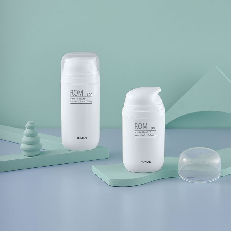 50 مللي 80 مللي 100 مللي زجاجات PP بلاستيكية فارغة بيضاوية خضراء مع مضخة محلول بدون هواء فراغ الأساس وزجاجة كريم الوجه للعناية بالبشرة 50 مللي 80 مللي 100 مللي زجاجات PP بلاستيكية فارغة بيضاوية خضراء مع مضخة محلول بدون هواء فراغ الأساس وزجاجة كريم الوجه للعناية بالبشرة