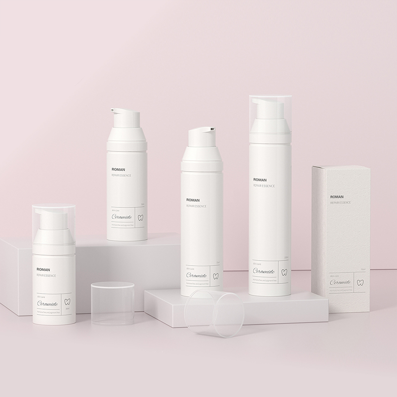 زجاجة مضخة بدون هواء لكريم الوجه ومستحضرات التجميل ذات عامل الوقاية من أشعة الشمس وحاوية زجاجة كريم عالية الجودة لتغليف مستحضرات التجميل زجاجة مضخة بدون هواء لكريم الوجه ومستحضرات التجميل ذات عامل الوقاية من أشعة الشمس وحاوية زجاجة كريم عالية الجودة لتغليف مستحضرات التجميل