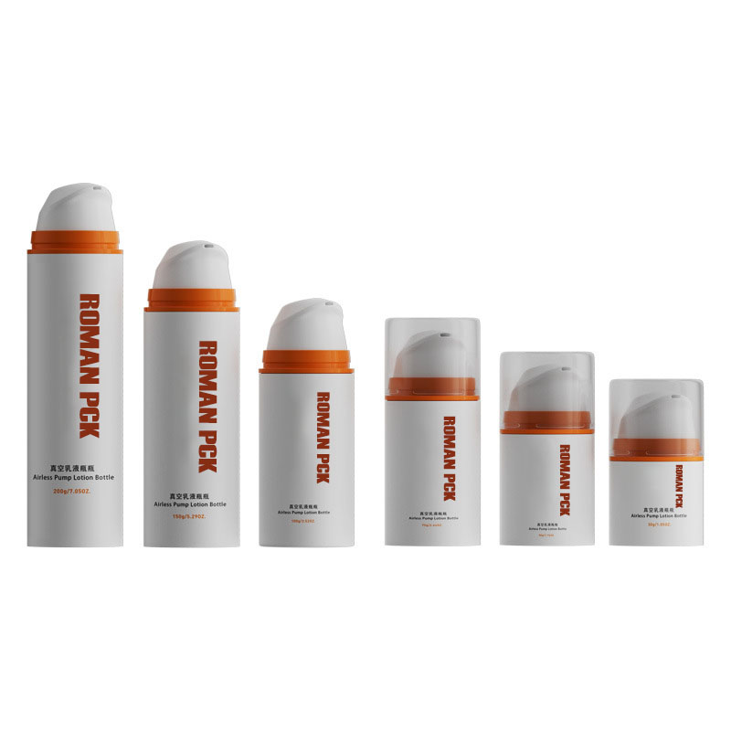سلسلة زجاجات مستحضرات التجميل الخالية من الهواء 30 مللي 50 مللي 100 مللي زجاجة مضخة بيضاء بدون هواء زجاجة لوشن مفرغة الهواء كريم وجه بدون هواء سلسلة زجاجات مستحضرات التجميل الخالية من الهواء 30 مللي 50 مللي 100 مللي زجاجة مضخة بيضاء بدون هواء زجاجة لوشن مفرغة الهواء كريم وجه بدون هواء