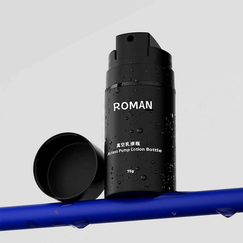 زجاجة محلول أسود غير لامع 15 مل 30 مل 50 مل 100 مل 120 مل 150 مل مضخة جوهر العناية بالبشرة زجاجة بدون هواء لتغليف مستحضرات التجميل زجاجة محلول أسود غير لامع 15 مل 30 مل 50 مل 100 مل 120 مل 150 مل مضخة جوهر العناية بالبشرة زجاجة بدون هواء لتغليف مستحضرات التجميل