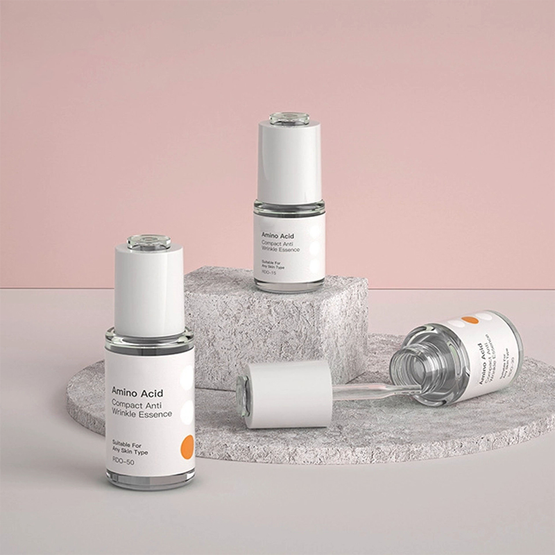 5 مللي 10 مللي 15 مللي 20 مللي صغيرة الجمال يتوهم فارغة زجاجة زيت طبيعي البلاستيك العنبر زجاجة شفافة مع زجاجات القطارة للعناية بالبشرة