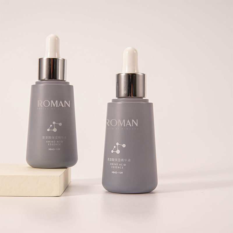 فارغة 1 أوقية 5 مللي 10 مللي 15 مللي 30 مللي 50 مللي مخروط سميك ملون متجمد البلاستيك التجميل زجاجة قطارة المصل للعناية بالبشرة