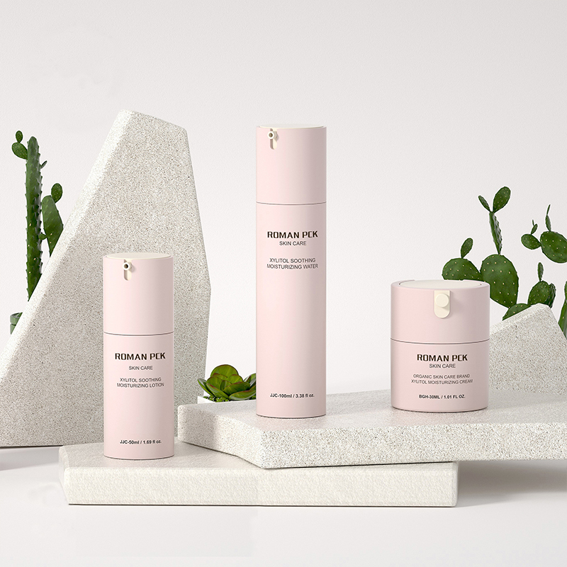 عبوات بلاستيكية فارغة لمستحضرات التجميل للوجه 15 مل 30 مل 50 مل برطمانات مضخة بدون هواء برطمان بلاستيكي متجمد مصل كريم العين برطمانات بدون هواء