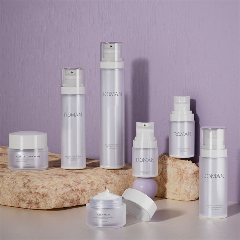 30 مللي 40 مللي 60 مللي 100 مللي الأبيض بيرليسسينت كما زجاجة مضخة التجميل المواد البلاستيكية الجديدة للوجه كريم رذاذ الماء غسول يمكن التعبئة والتغليف