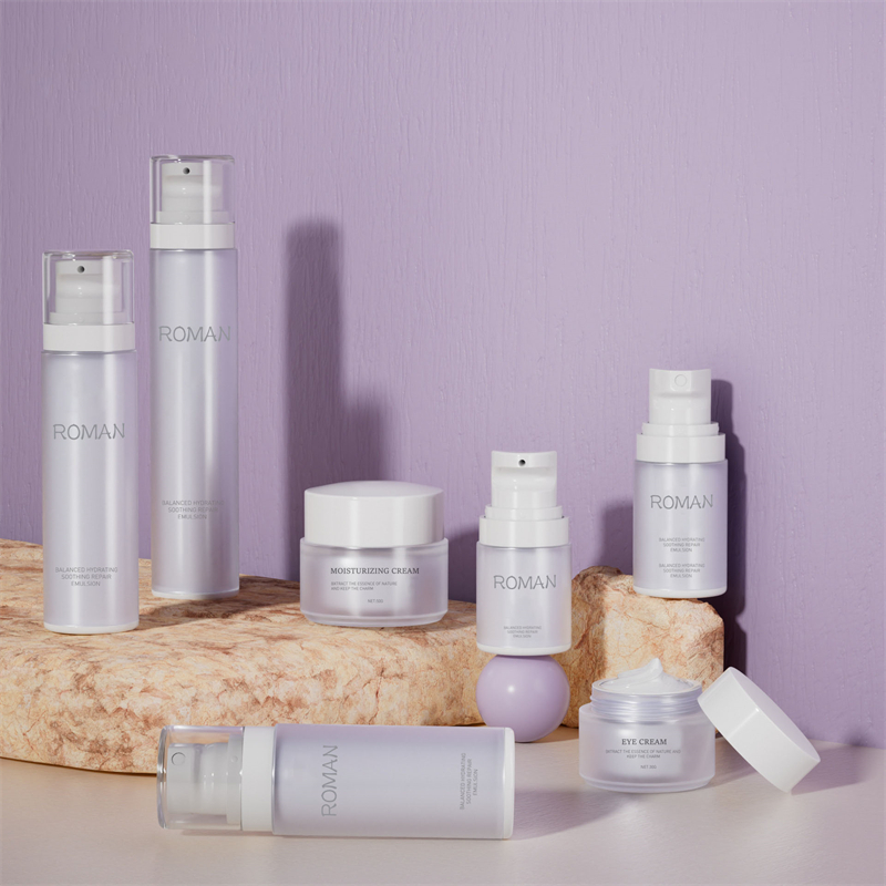 30 مللي 40 مللي 60 مللي 100 مللي الأبيض بيرليسسينت كما زجاجة مضخة التجميل المواد البلاستيكية الجديدة للوجه كريم رذاذ الماء غسول يمكن التعبئة والتغليف