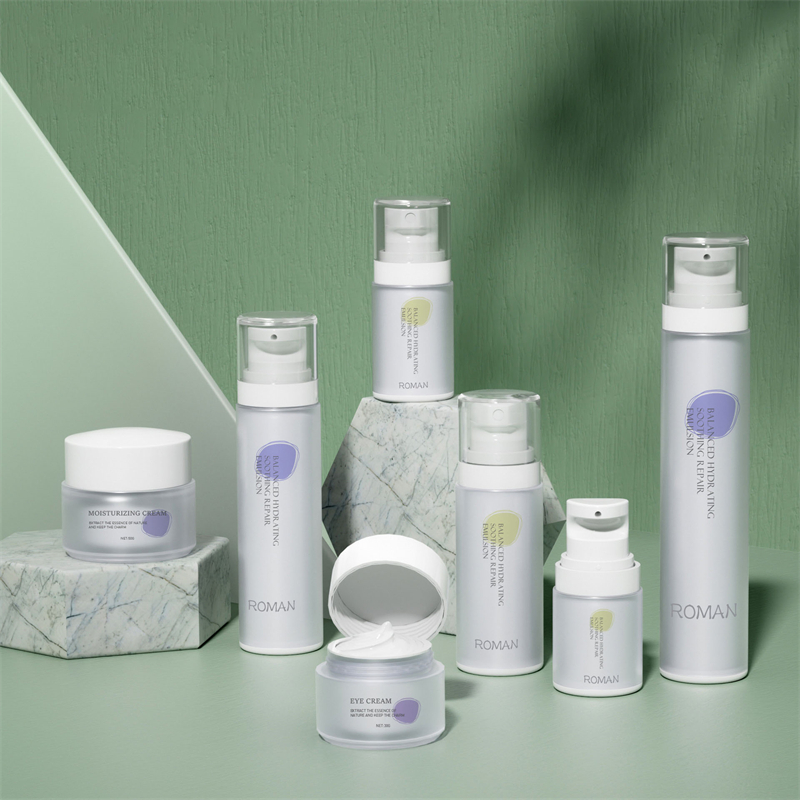 30 مللي 40 مللي 60 مللي 100 مللي الأبيض بيرليسسينت كما زجاجة مضخة التجميل المواد البلاستيكية الجديدة للوجه كريم رذاذ الماء غسول يمكن التعبئة والتغليف