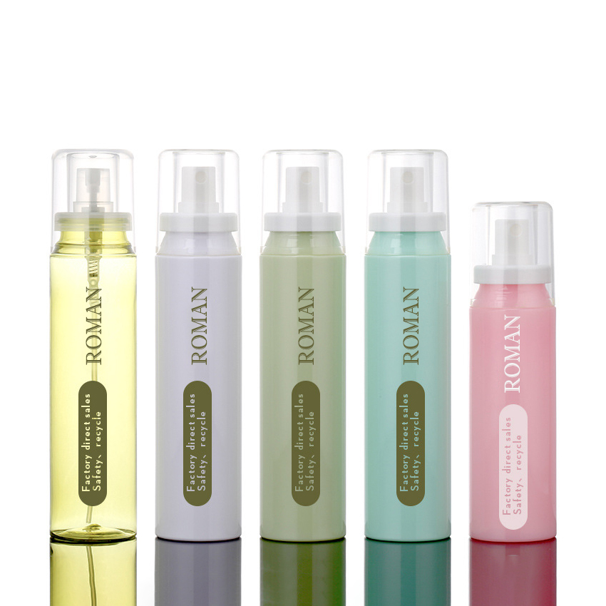 80 مللي 100 مللي 120 مللي 150 مللي تصفيف الشعر زجاجة رذاذ رذاذ خفيف تصفيف الشعر البخاخة صالون الشعر أداة مضخة بلاستيكية زجاجة بخاخ الجسم