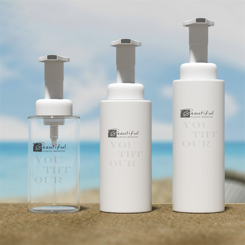 زجاجة PET بيضاء 100 مل 120 مل 150 مل 200 مل 300 مل مع مضخة رغوة بيضاء للصابون الرغوي ومنتجات العناية بالشعر حزمة مستحضرات التجميل زجاجة PET بيضاء 100 مل 120 مل 150 مل 200 مل 300 مل مع مضخة رغوة بيضاء للصابون الرغوي ومنتجات العناية بالشعر حزمة مستحضرات التجميل