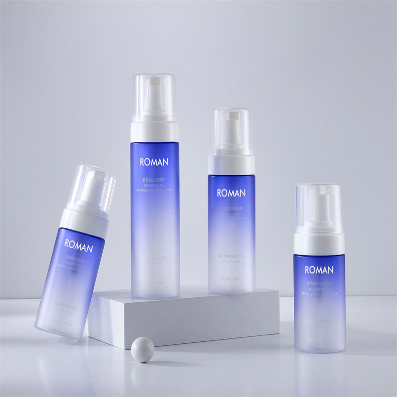 100 مللي 120 مللي 150 مللي 200 مللي PET التدرج الأزرق اللون رغوة موزع الصابون السائل رغوة زجاجة مضخة هلام الاستحمام زجاجة غسيل اليد لوازم الحمام 100 مللي 120 مللي 150 مللي 200 مللي PET التدرج الأزرق اللون رغوة موزع الصابون السائل رغوة زجاجة مضخة هلام الاستحمام زجاجة غسيل اليد لوازم الحمام