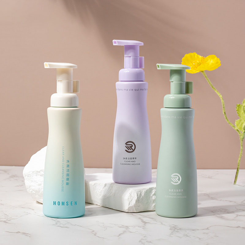 زجاجة رغوة موس للحيوانات الأليفة 150 مللي 30 رقبة شامبو للأطفال يغسل الجسم والخصر معانقة تصميم زجاجة العناية بالجسم منظف التعبئة والتغليف