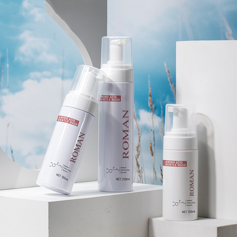 البلاستيك لطيف التطهير رغوة صابون اليد زجاجة مضخة موزع رغوة الوجه العناية بالبشرة المطهر زجاجة 100 مللي 120 مللي 150 مللي 200 مللي