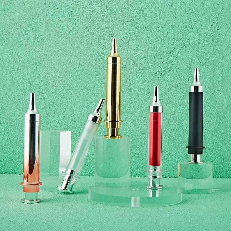 10 مل 15 مل 20 مل مستحضرات التجميل مصل العين كريم حقن أنبوب حقنة على شكل زجاجة بدون هواء 10 مل 15 مل 20 مل مستحضرات التجميل مصل العين كريم حقن أنبوب حقنة على شكل زجاجة بدون هواء