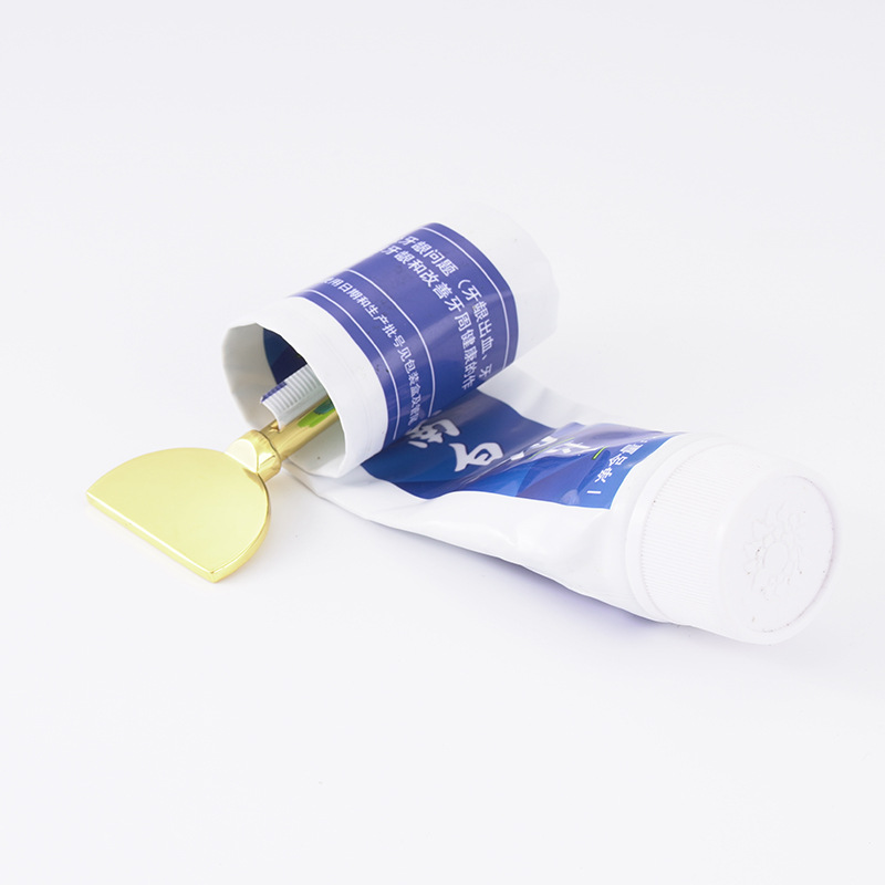 عصارة أنبوبية مستطيلة من سبائك الزنك مع أداة عصارة طلاء كريمات ذات طرف مدبب للحمام العائلي عصارة أنبوبية مستطيلة من سبائك الزنك مع أداة عصارة طلاء كريمات ذات طرف مدبب للحمام العائلي