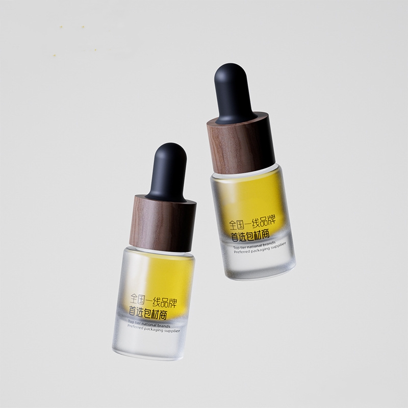 زجاجات الزيوت العطرية الزجاجية الصغيرة ذات القطارات المعدنية أو الخشبية زجاجات الزيوت العطرية الزجاجية الصغيرة ذات القطارات المعدنية أو الخشبية