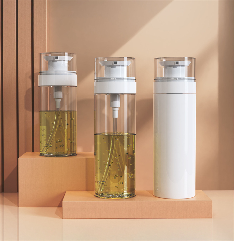 200 مللي 300 مللي مبتكرة فارغة جل استحمام للحيوانات الأليفة غسول الصابون السائل زجاجة مضخة العناية بالشعر الزيوت الشامبو والبلسم الزجاجات البلاستيكية