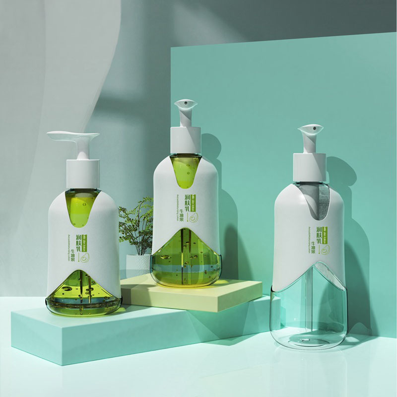دائم فارغة 300 مللي 500 مللي 700 مللي البلاستيك الجسم مرطب غسول المياه كريم العناية بالبشرة الحاويات شامبو رغوة زجاجة مع مضخة