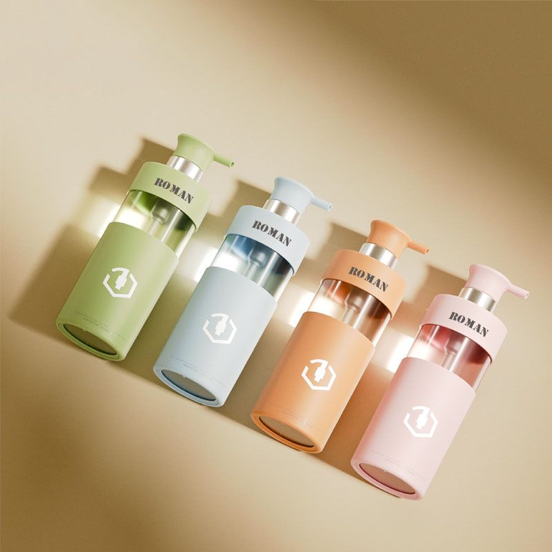 فاخر 100 مل 200 مل 300 مل 450 مل 500 مل 700 مل زجاجة لوشن الجسم PET مجموعة زجاجات الشامبو والبلسم البلاستيكية لتغليف مستحضرات التجميل لجل الاستحمام فاخر 100 مل 200 مل 300 مل 450 مل 500 مل 700 مل زجاجة لوشن الجسم PET مجموعة زجاجات الشامبو والبلسم البلاستيكية لتغليف مستحضرات التجميل لجل الاستحمام