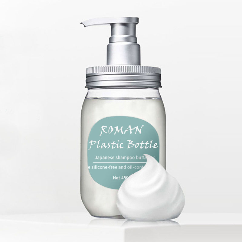 PET 450 مل زجاجة غسول الجسم للعطور، زجاجة لوشن الينسون النجمي، زجاجة شامبو وبلسم الأحماض الأمينية اليابانية، مواد التغليف