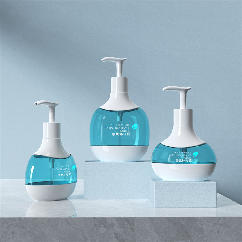 Sunshine 300 مللي 400 مللي 500 مللي بالجملة مستحلب زجاجة PET البلاستيك زجاجة محلول الطفل موزع مستحضرات التجميل مستحلب زجاجة فارغة