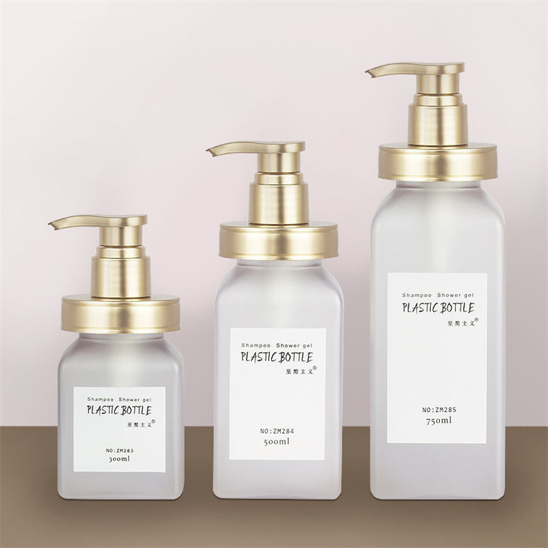 300 مللي 500 مللي 700 مللي تغليف مستحضرات التجميل الفاخرة متجمد سطح ناعم اللمس ضغط غسول الجسم غسل زجاجات شامبو للفنادق مع مضخة وردة ذهبية 300 مللي 500 مللي 700 مللي تغليف مستحضرات التجميل الفاخرة متجمد سطح ناعم اللمس ضغط غسول الجسم غسل زجاجات شامبو للفنادق مع مضخة وردة ذهبية