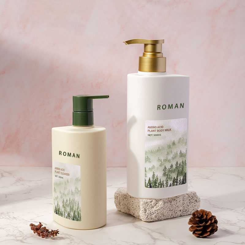 300 مللي 500 مللي غسول بلاستيكي زجاجة منفصلة الصحافة زجاجة غسول اليد هلام الاستحمام الشامبو زجاجة منفصلة موزع الصابون