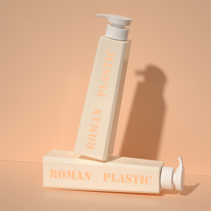 شكل رائع لتعبئة مستحضرات التجميل لوشن شامبو وجل استحمام ومكيف شبه منحرف وكريم وغسول زجاجة للعناية المنزلية شكل رائع لتعبئة مستحضرات التجميل لوشن شامبو وجل استحمام ومكيف شبه منحرف وكريم وغسول زجاجة للعناية المنزلية