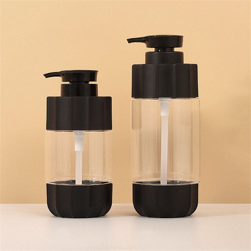 أسود غير لامع 550 مل 600 مل 700 مل 750 مل شريط بلاستيكي للحيوانات الأليفة، جدار سميك، زجاجة مضخة غسول بلاستيكي لتنظيف كريم الشمس وجل استحمام شامبو أسود غير لامع 550 مل 600 مل 700 مل 750 مل شريط بلاستيكي للحيوانات الأليفة، جدار سميك، زجاجة مضخة غسول بلاستيكي لتنظيف كريم الشمس وجل استحمام شامبو