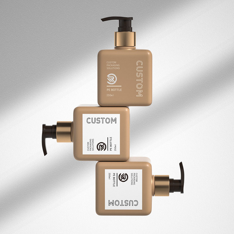 زجاجات زيت زبدة الجسم المعاد تدويرها من البلاستيك PET مربعة للعناية بالبشرة مقاس 150 مل 200 مل 250 مل مع طباعة الشاشة زجاجات زيت زبدة الجسم المعاد تدويرها من البلاستيك PET مربعة للعناية بالبشرة مقاس 150 مل 200 مل 250 مل مع طباعة الشاشة