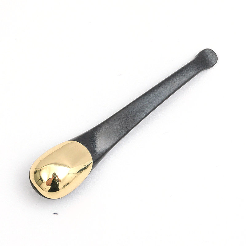 ملعقة مسطحة لمستحضرات التجميل باللون الذهبي والفضي، ملعقة معدنية عالية الجودة للوجه وكريم العين وملعقة قناع تجميل للوجه ملعقة مسطحة لمستحضرات التجميل باللون الذهبي والفضي، ملعقة معدنية عالية الجودة للوجه وكريم العين وملعقة قناع تجميل للوجه