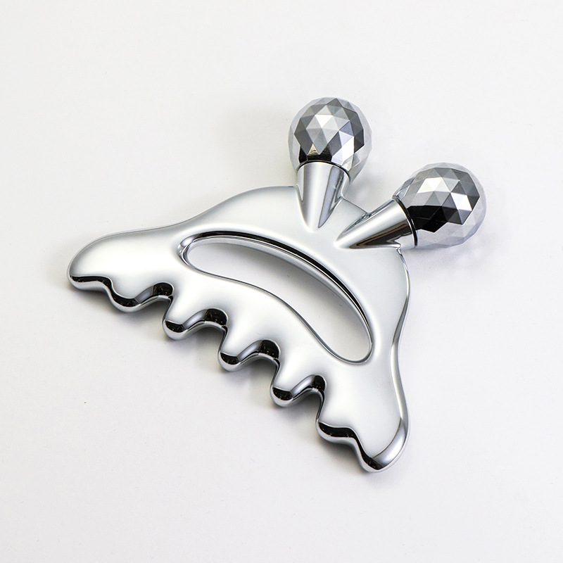 أسطوانة تدليك الوجه من سبائك الزنك مع تدليك الرأس أسطوانة تدليك الوجه من سبائك الزنك مع تدليك الرأس