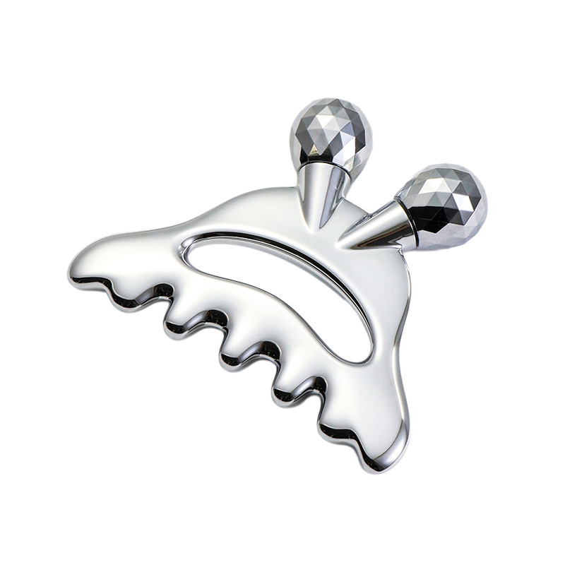 أسطوانة تدليك الوجه من سبائك الزنك مع تدليك الرأس أسطوانة تدليك الوجه من سبائك الزنك مع تدليك الرأس